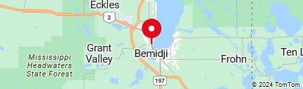 Map of Bemidji